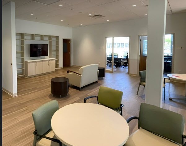 Oak Street Health clinic interior — completed tenant improvement, Chicago IL